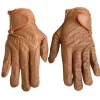 Gents Riding Gloves - All Leather in Tan - Image 4